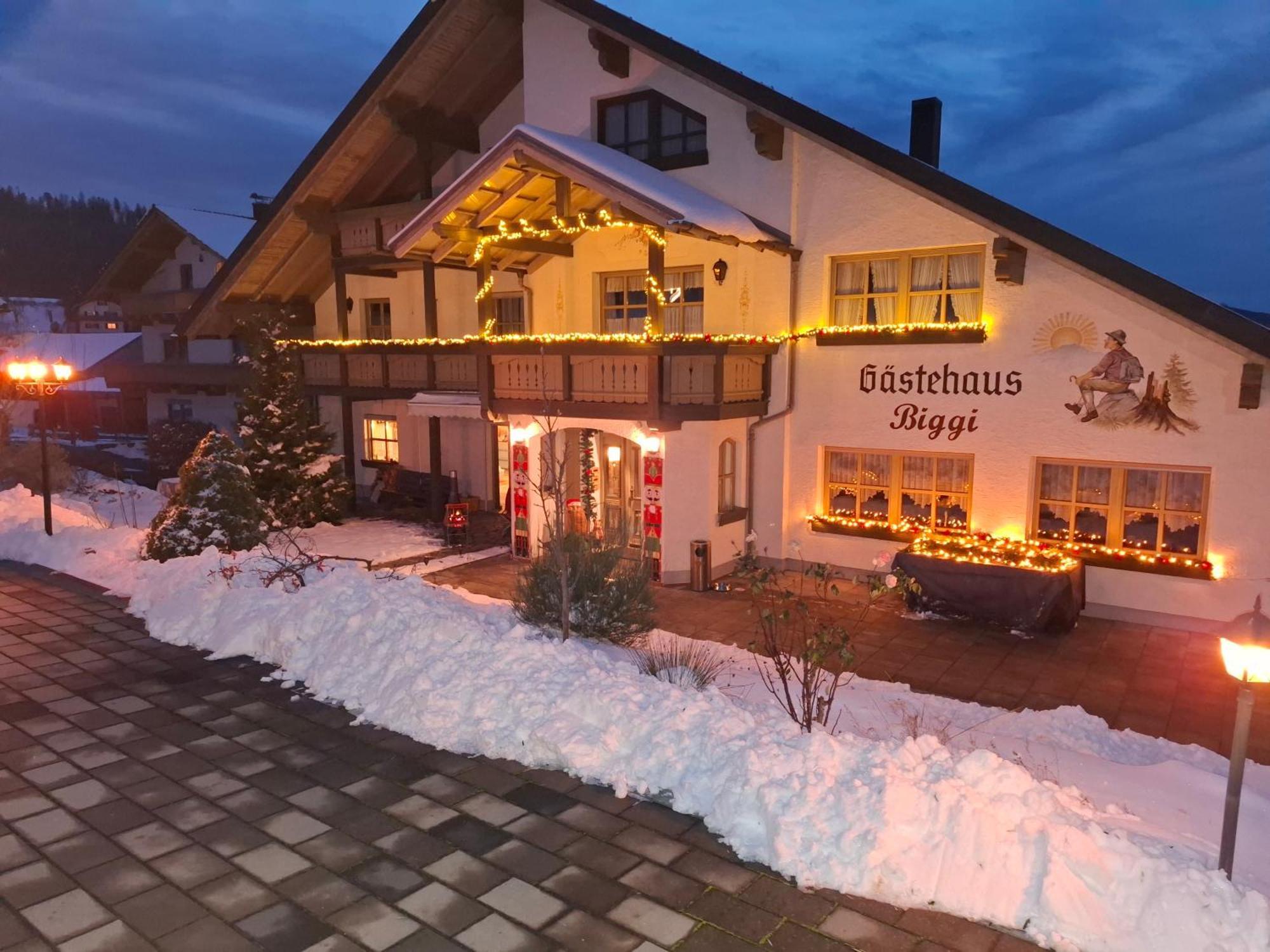 Gästehaus Biggi Hotell Bodenmais Exteriör bild